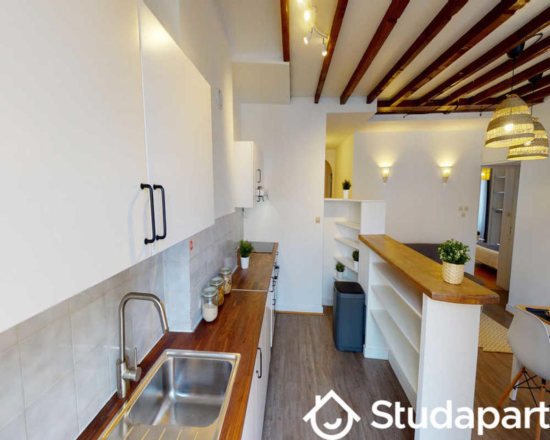 Chambre - 40 m² - 1 pièce