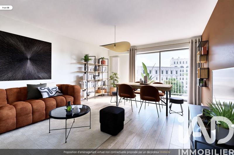 Appartement - 66 m² - 3 pièces