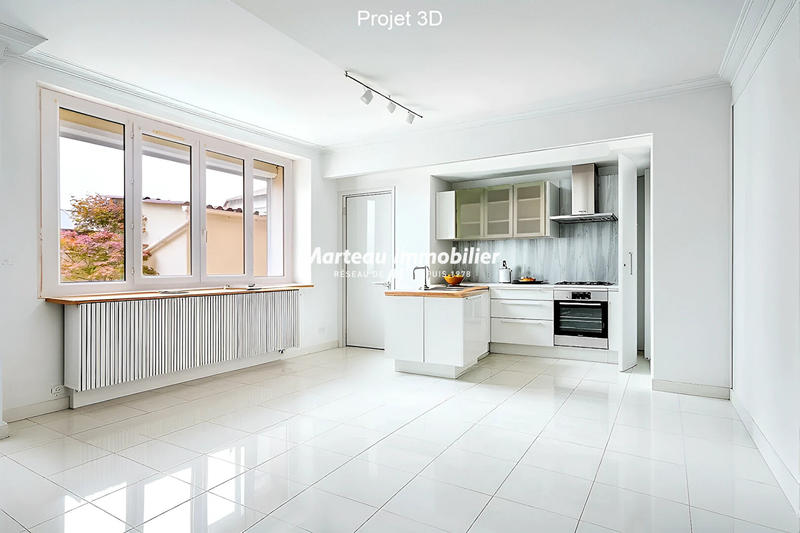 Maison - 62 m² - 3 pièces