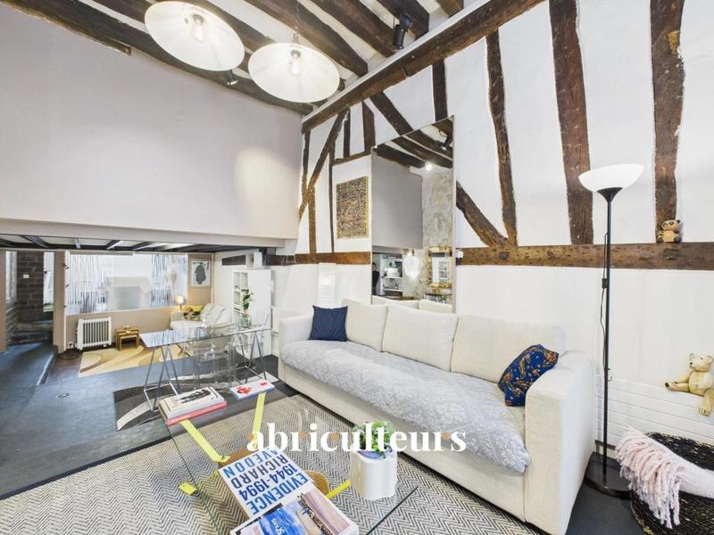 Appartement ancien - 58 m² - 2 pièces