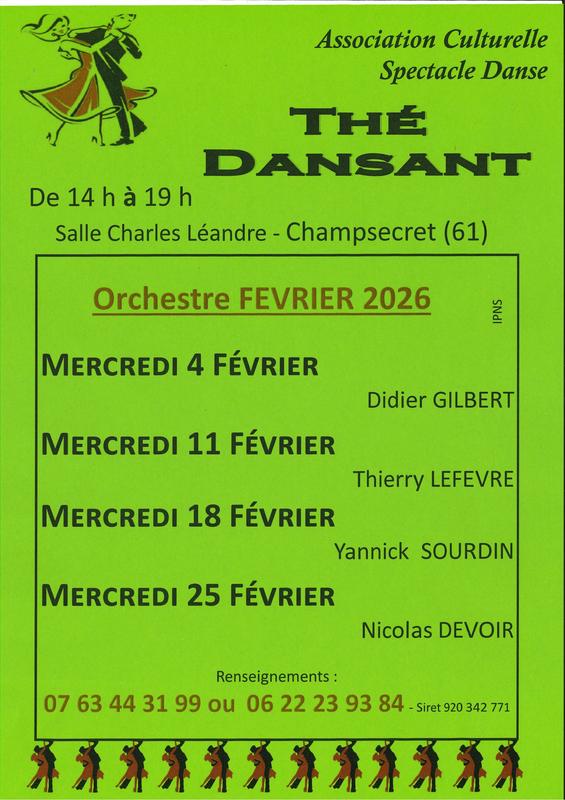 Thé dansant à Champsecret