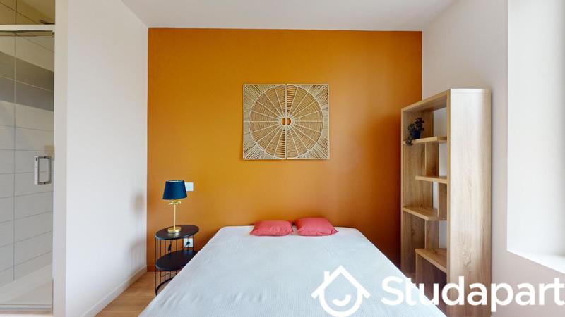 Chambre - 12 m² - 1 pièce