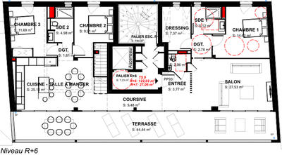 Appartement - 149 m² - 5 pièces