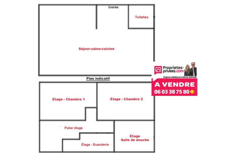 Appartement - 62 m² - 3 pièces