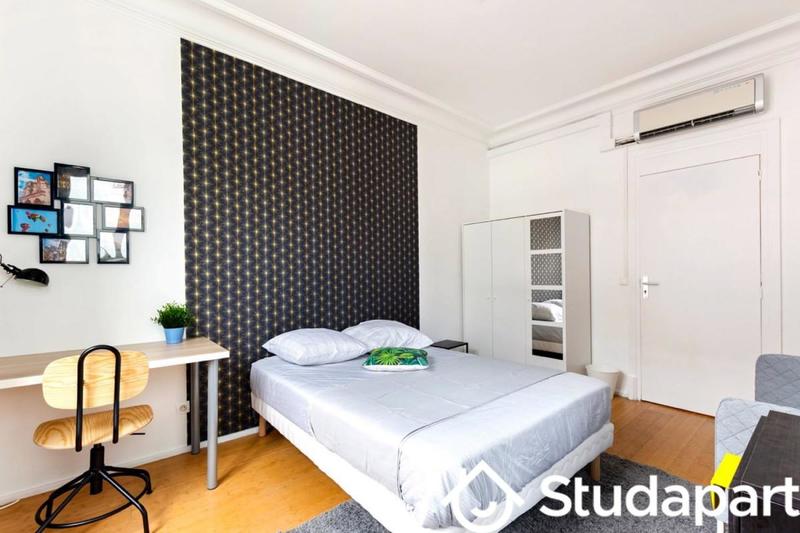 Chambre - 12 m² - 1 pièce