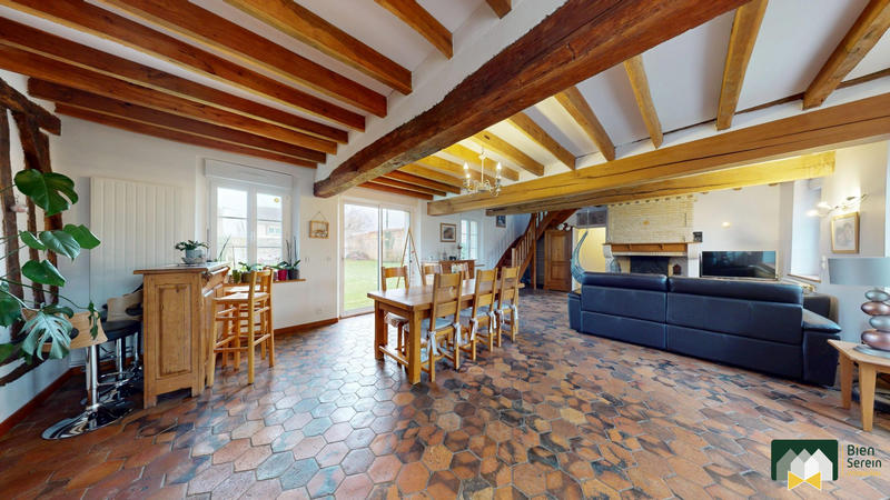 Maison ancienne - 114 m² - 5 pièces