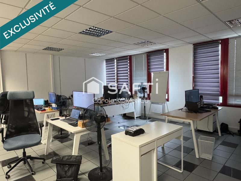 Bureau - 100 m² - 4 pièces