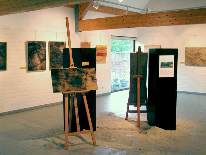 Tableau de sol , entre intemporel et imaginaire ... Folkert et Dominique Van Oort