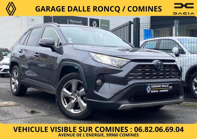 Toyota Rav4 Lounge 2wd Hybride 178cv Hev Carplay/Attelage/Hayon Electrique/Pack Hvier
