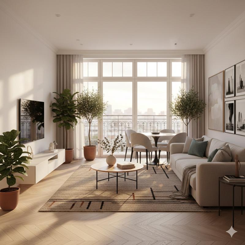 Appartement - 85 m² - 4 pièces