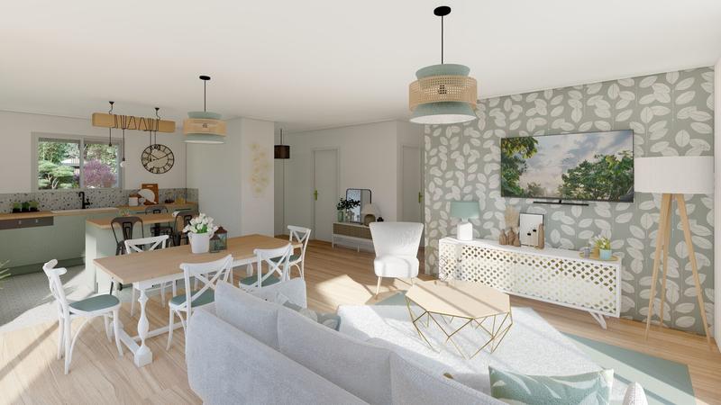 Maison - 95 m² - 4 pièces