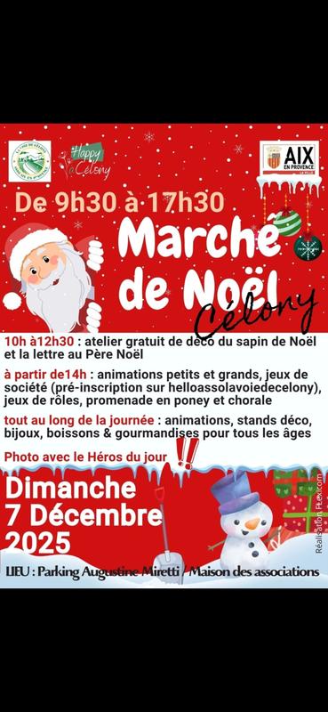Marché de Noël à Celony
