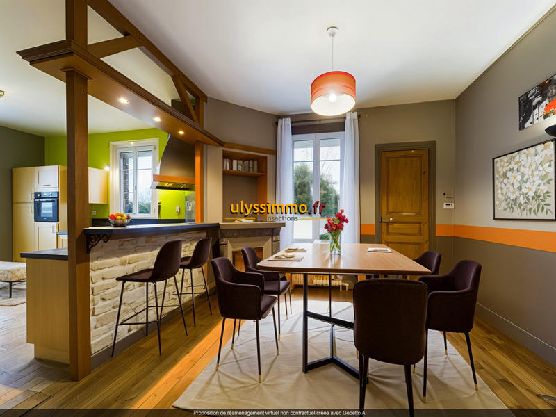 Maison ancienne - 100 m² - 7 pièces