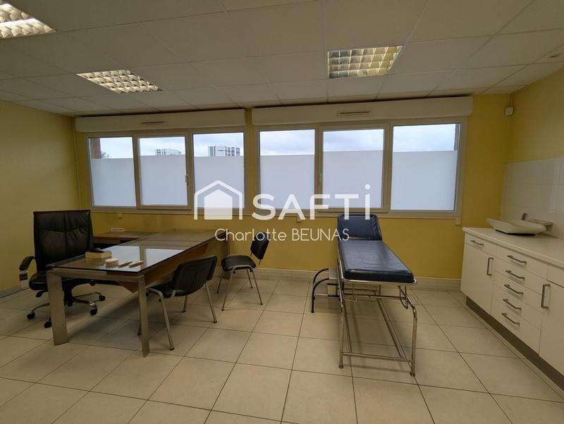 Bureau - 96 m² - 3 pièces