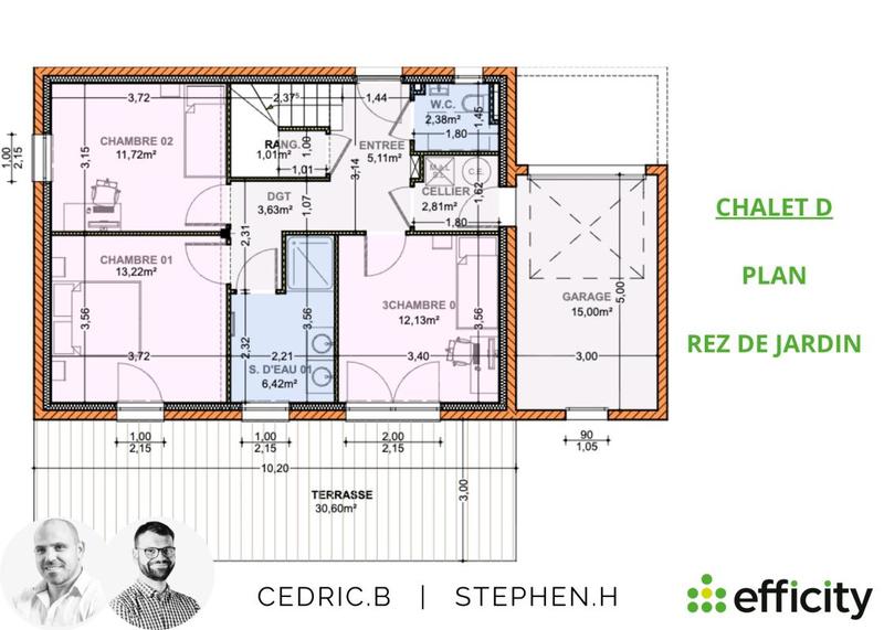 Châlet - 146 m² - 6 pièces