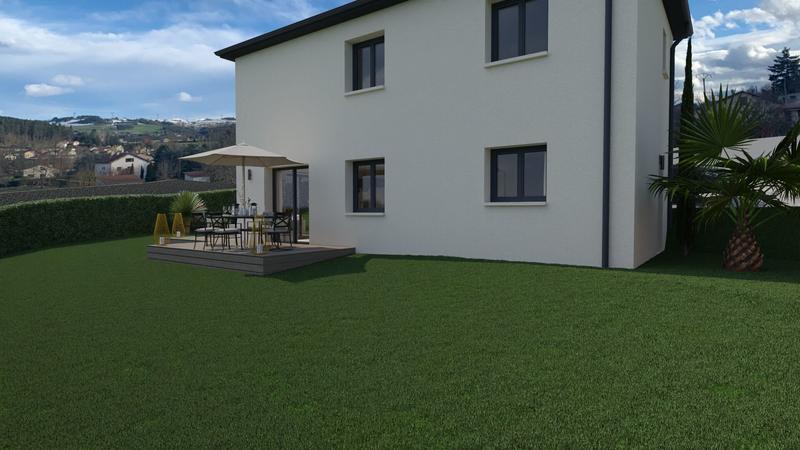 Maison - 90 m² - 4 pièces