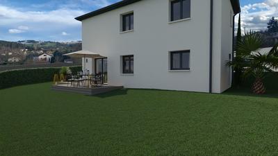 Maison - 90 m² - 4 pièces