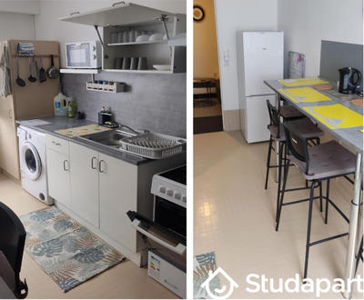 Chambre - 11 m² - 1 pièce