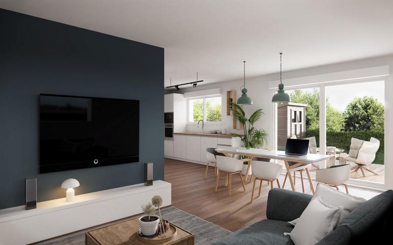 Appartement - 100 m² - 5 pièces