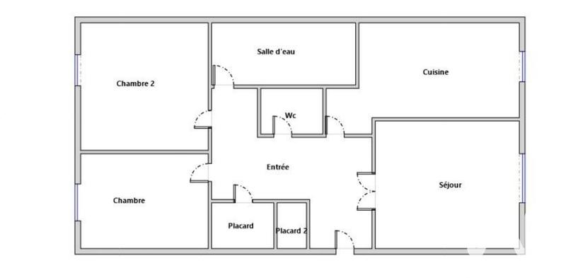 Appartement - 68 m² - 3 pièces