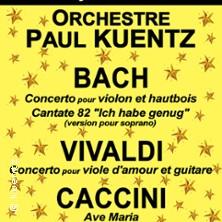 Concert de fin d'Année Paul Kuentz, avec Bach, Vivaldi et Caccini
