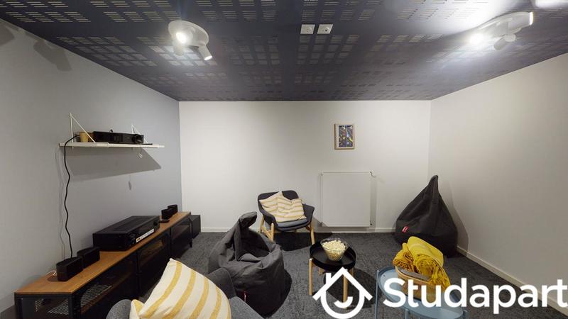 Chambre - 22 m² - 1 pièce