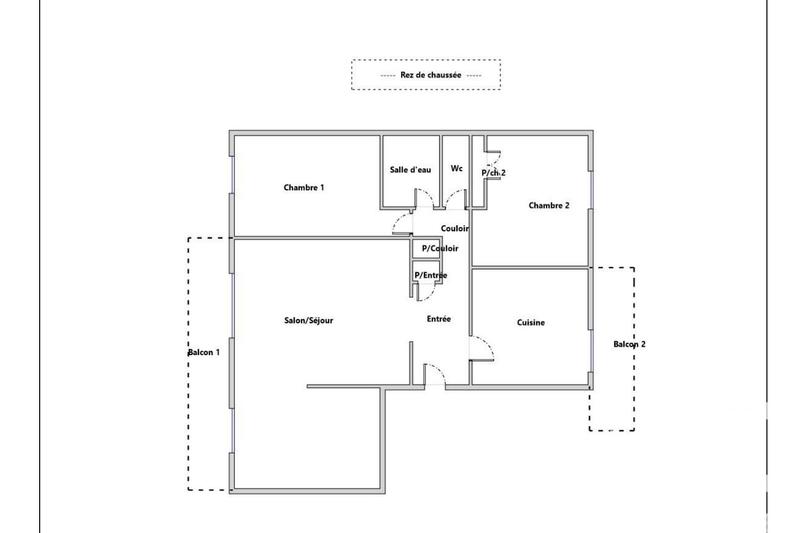 Appartement - 82 m² - 4 pièces