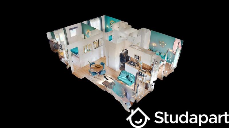 Chambre - 11 m² - 1 pièce