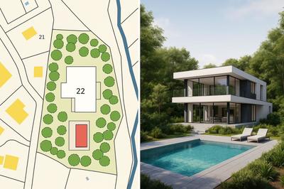 Terrain constructible - 3 586 m²