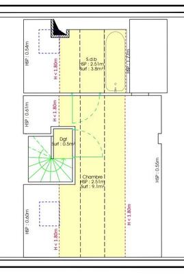 Maison - 85 m² - 5 pièces