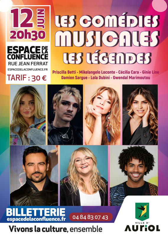 Comédies musicales - les légendes