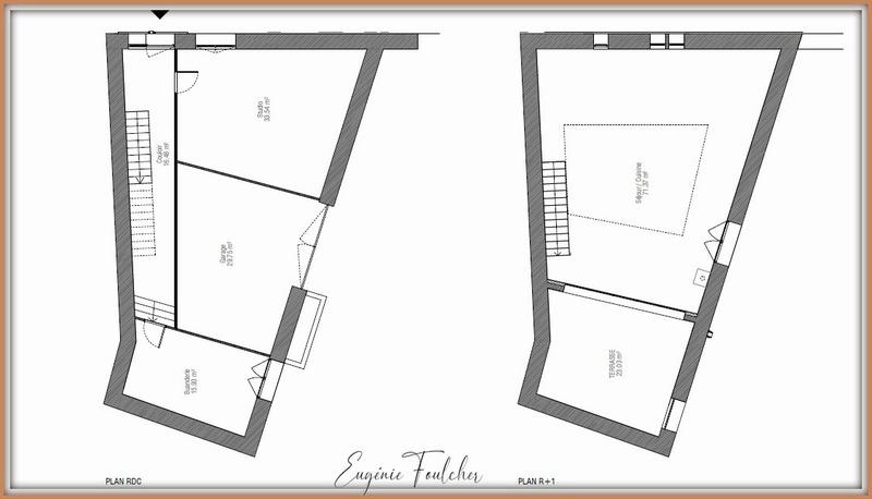 Maison - 151 m² - 1 pièce