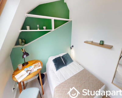 Chambre - 60 m² - 1 pièce