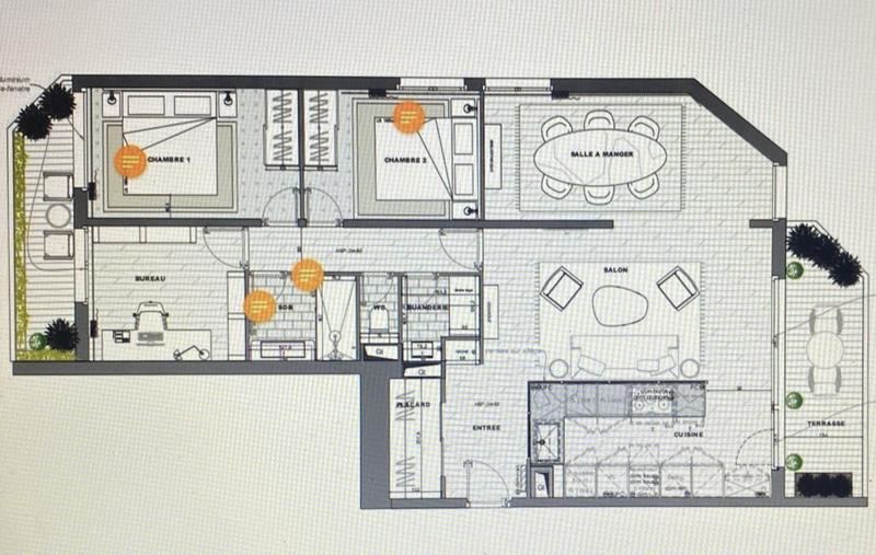 Appartement - 92 m² - 5 pièces