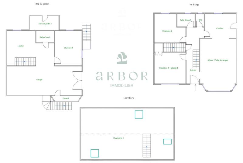 Maison - 86 m² - 5 pièces