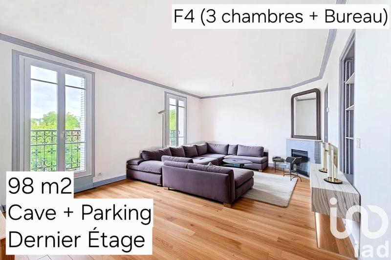 Duplex - 98 m² - 4 pièces