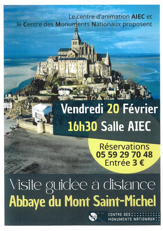 Visite guidée à distance : Abbaye du Mont-Saint-Michel