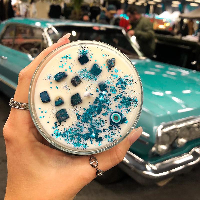 Athea candle - Fondants parfumé - Bougies artisanales - Bijoux acier inoxydable