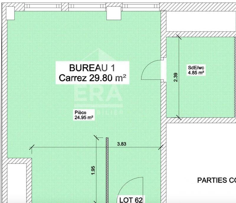 Bureau - 30 m²