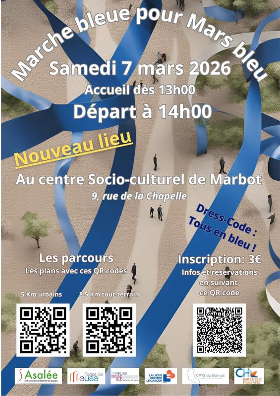 Marche bleue pour mars bleu
