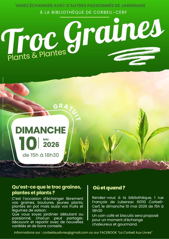 Troc graines, plants &amp; plantes