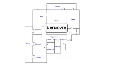 Appartement - 100 m² - 5 pièces