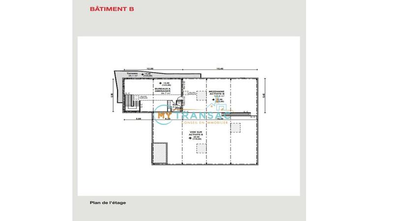 Local d'activité / Entrepôt - 718 m²