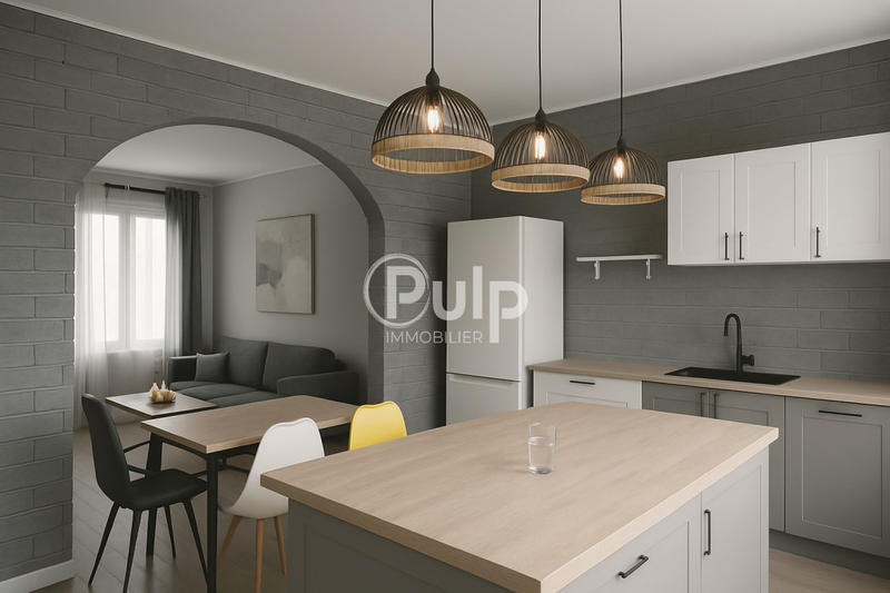 Maison de ville - 105 m² - 5 pièces