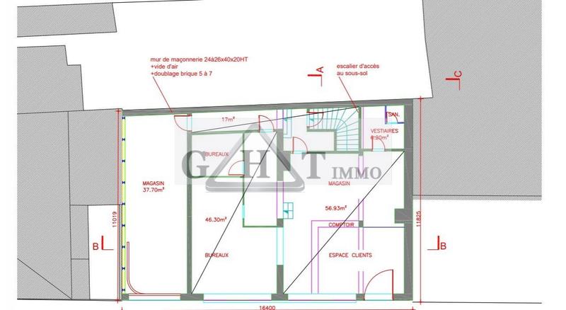 Local commercial - 340 m²