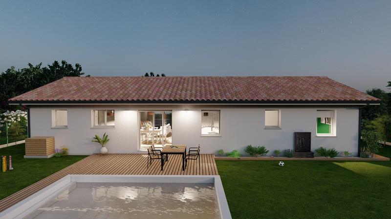 Maison - 104 m² - 6 pièces