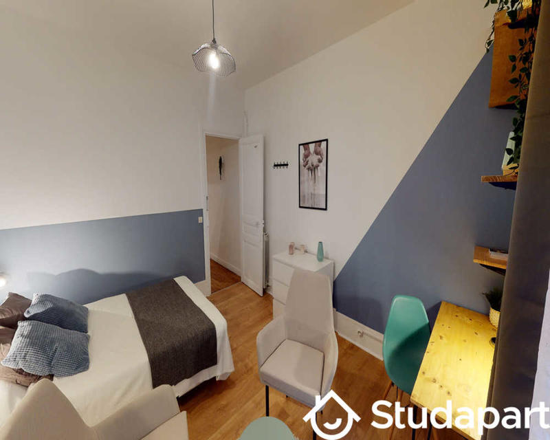 Chambre - 50 m² - 1 pièce