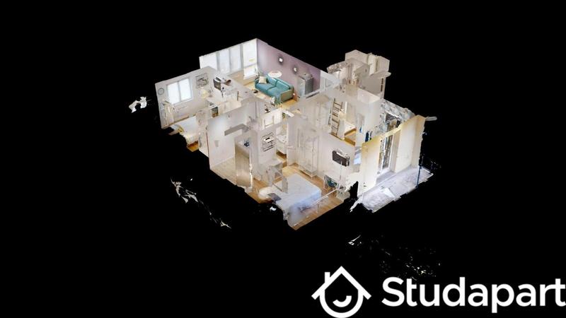 Chambre - 11 m² - 1 pièce