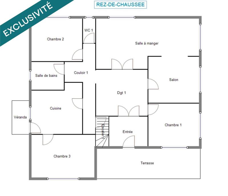 Maison - 260 m² - 10 pièces