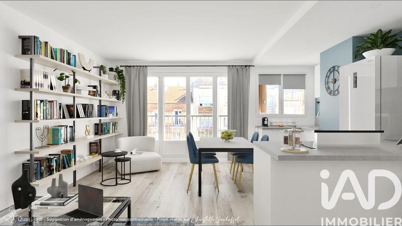 Appartement - 45 m² - 2 pièces